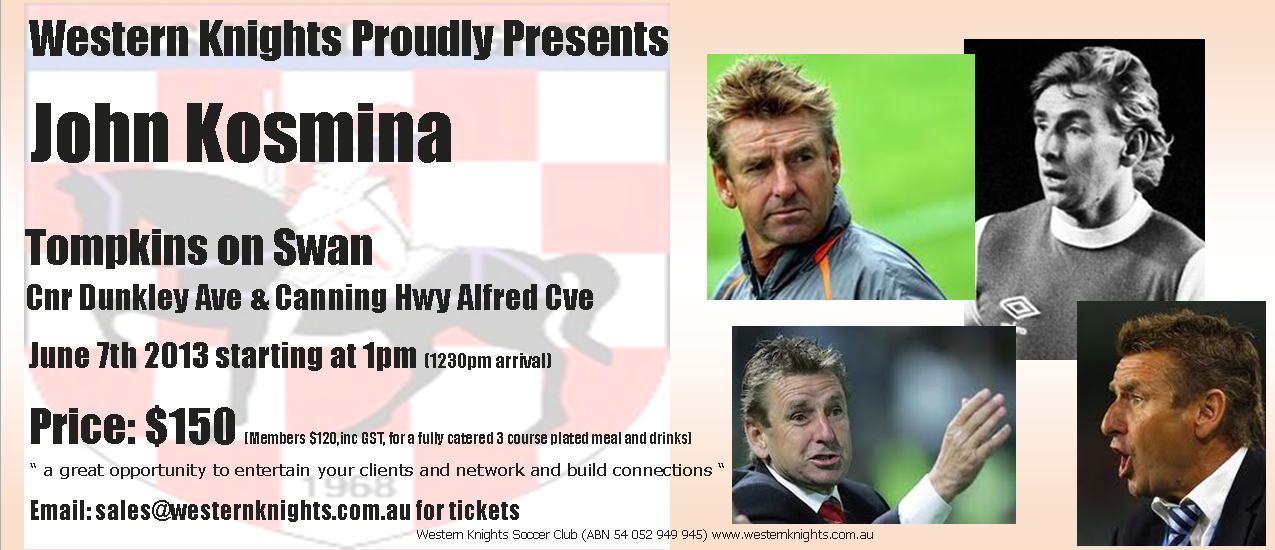 John Kosmina Poster